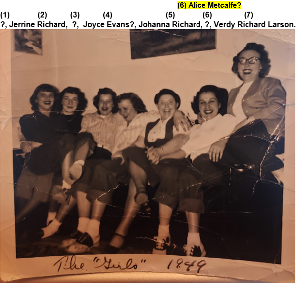 Dunseith 1949 Ladies