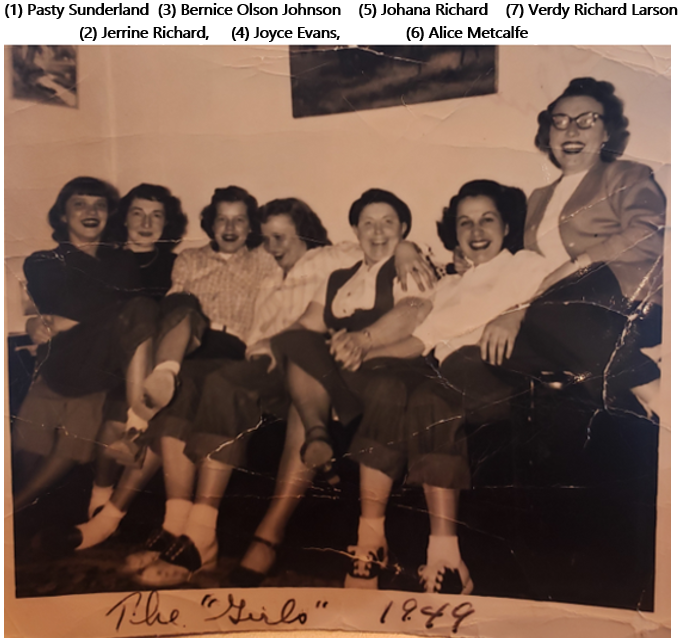 Dunseith Girls 1949