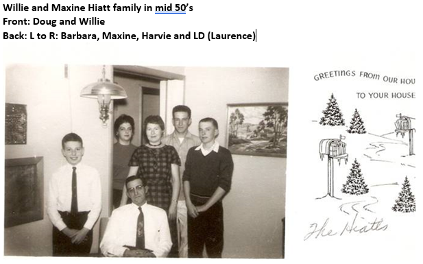 Hiatt, Willie family